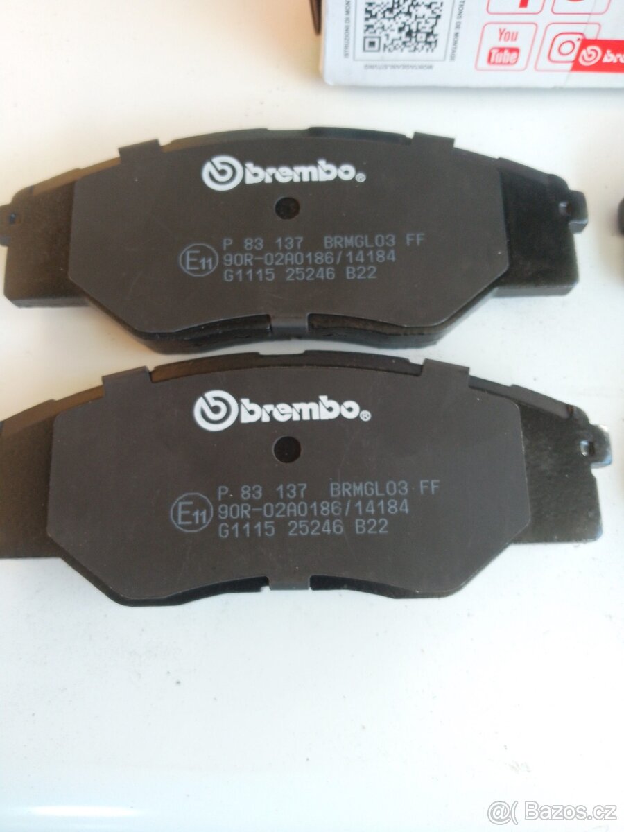 Brzdové destičky Brembo - 2
