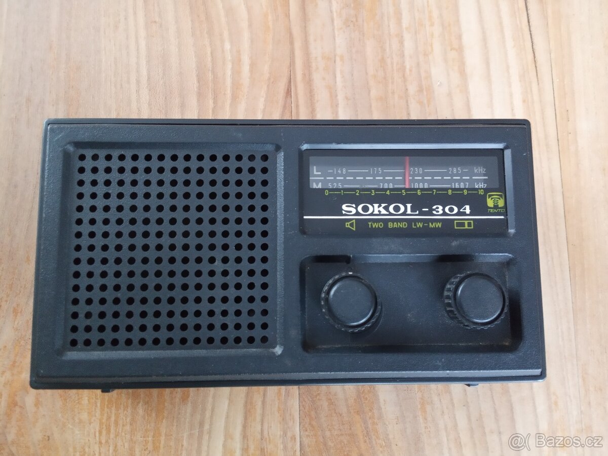 Retro rádio Sokol - 2