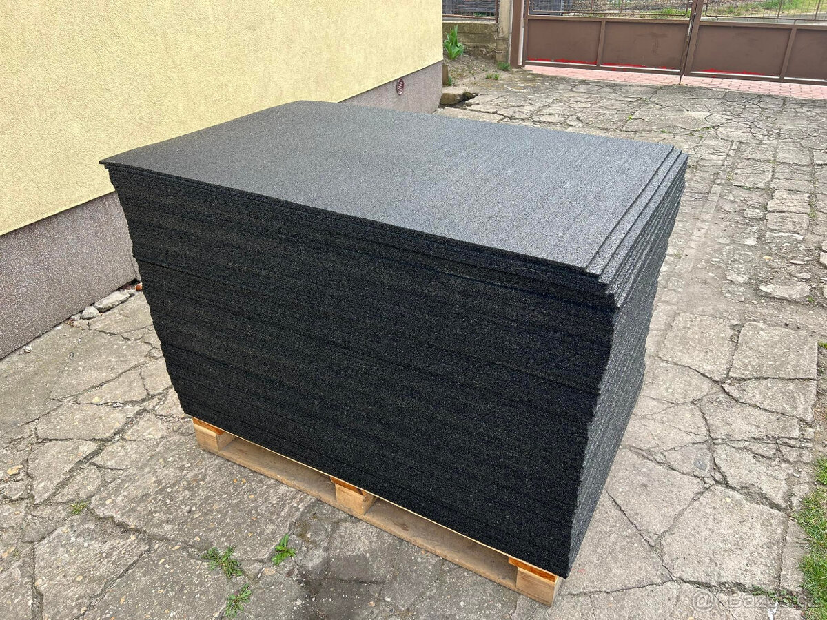 Gumová NOVÁ fitness podlaha, gumová rohož, fitness podložka - 2