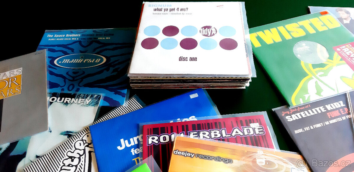 Prodám svou sbírku gramofonových desek - Techno,House,DJ -35 - 2
