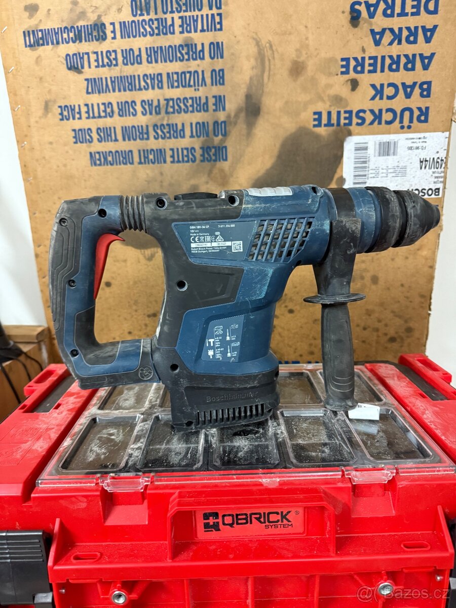 aku Bosch SDS plus, uhlová bruska, akumulátory, vysavč - 2