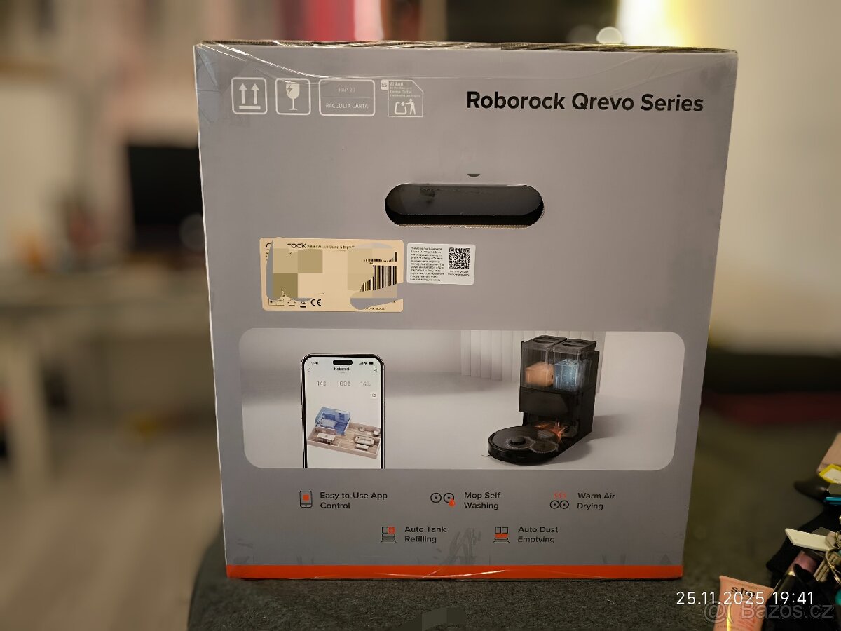 Robotický vysavač Roborock Qrevo 5AE black - 2