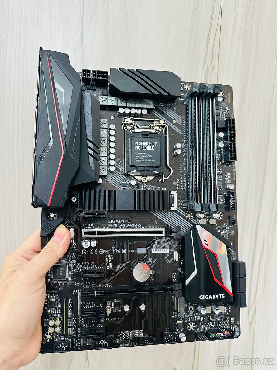 Herní deska GIGABYTE Z390 GAMING X - Intel Z390, socket 1151 - 2