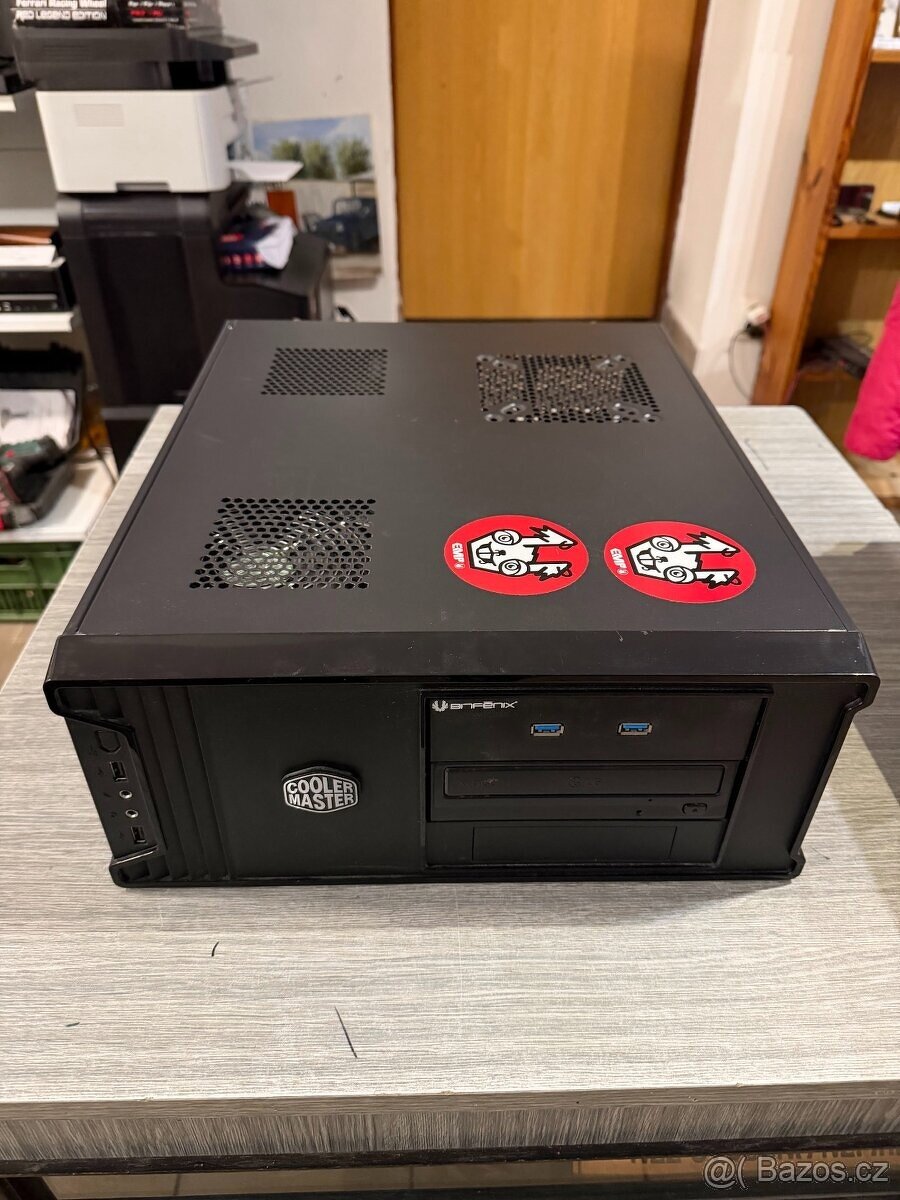 Herní PC 5. i5-8600 16GB DDR4 NVMe 256GB +500GB GTX1650S 4G - 2