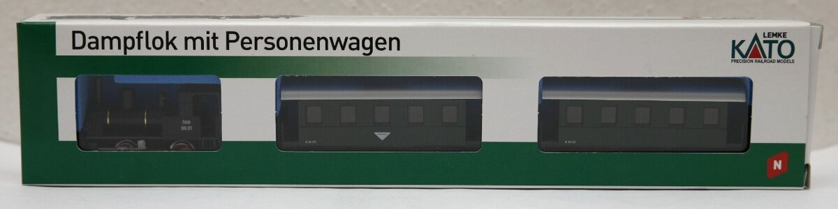 Parní souprava KATO - modelová železnice N (1:160) - 2