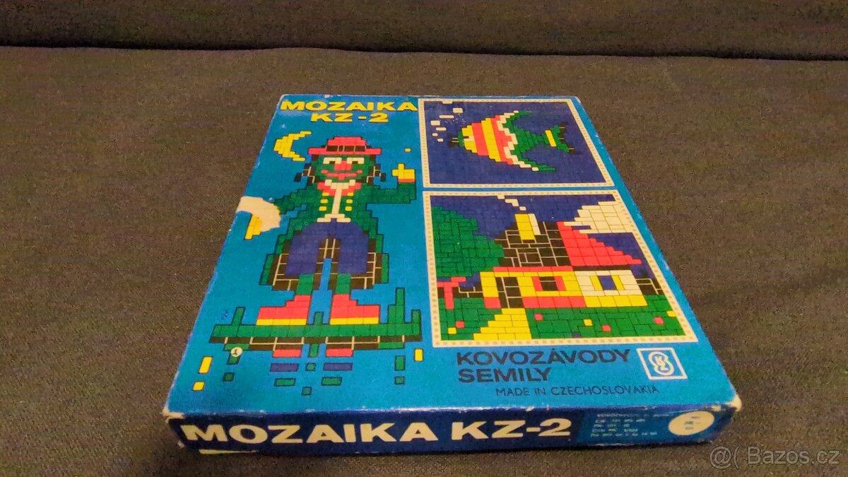 RETRO Mozaika KZ Kovozávody Semily - 2