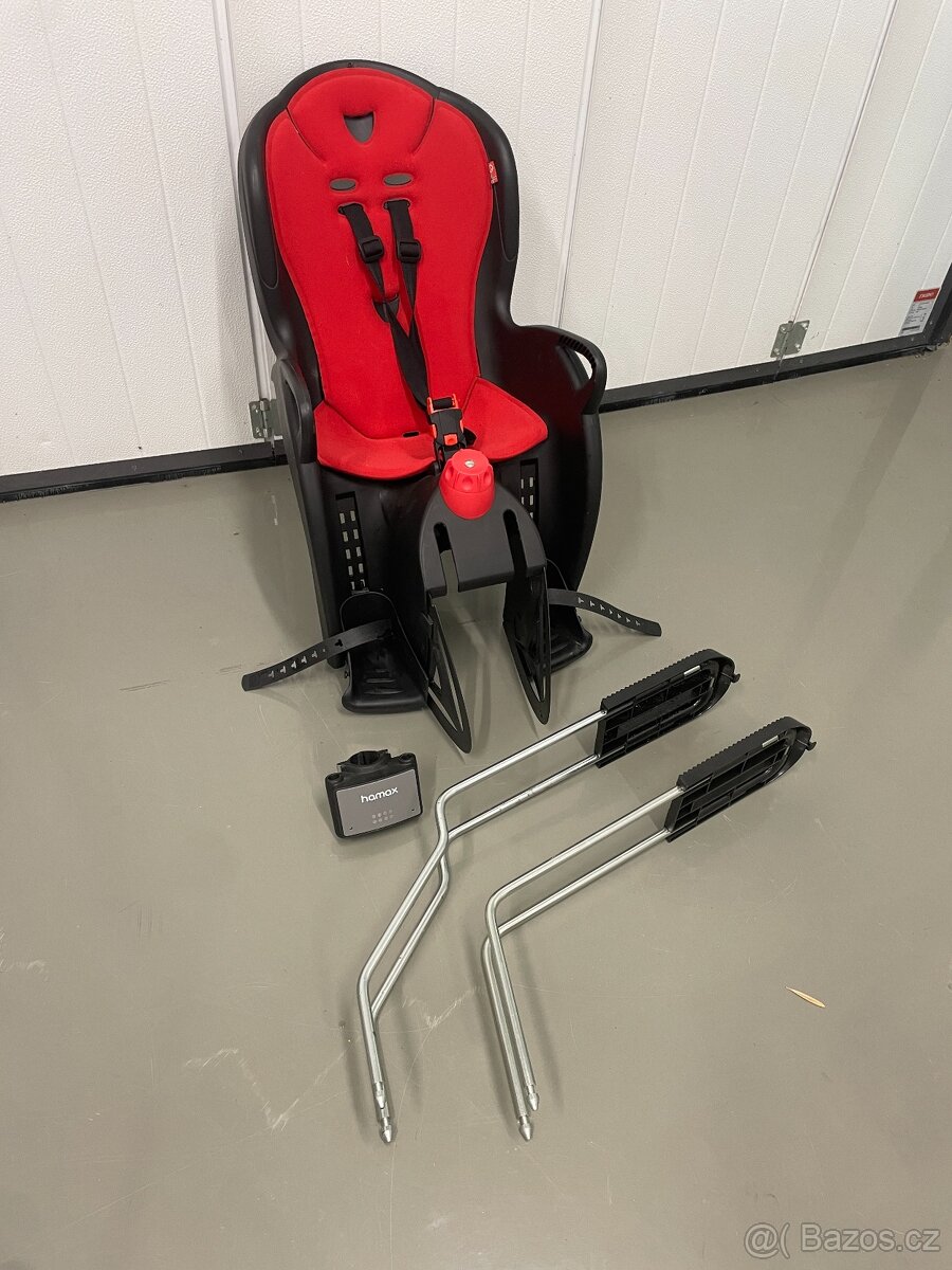 HAMAX Sleepy černo/červená - 2