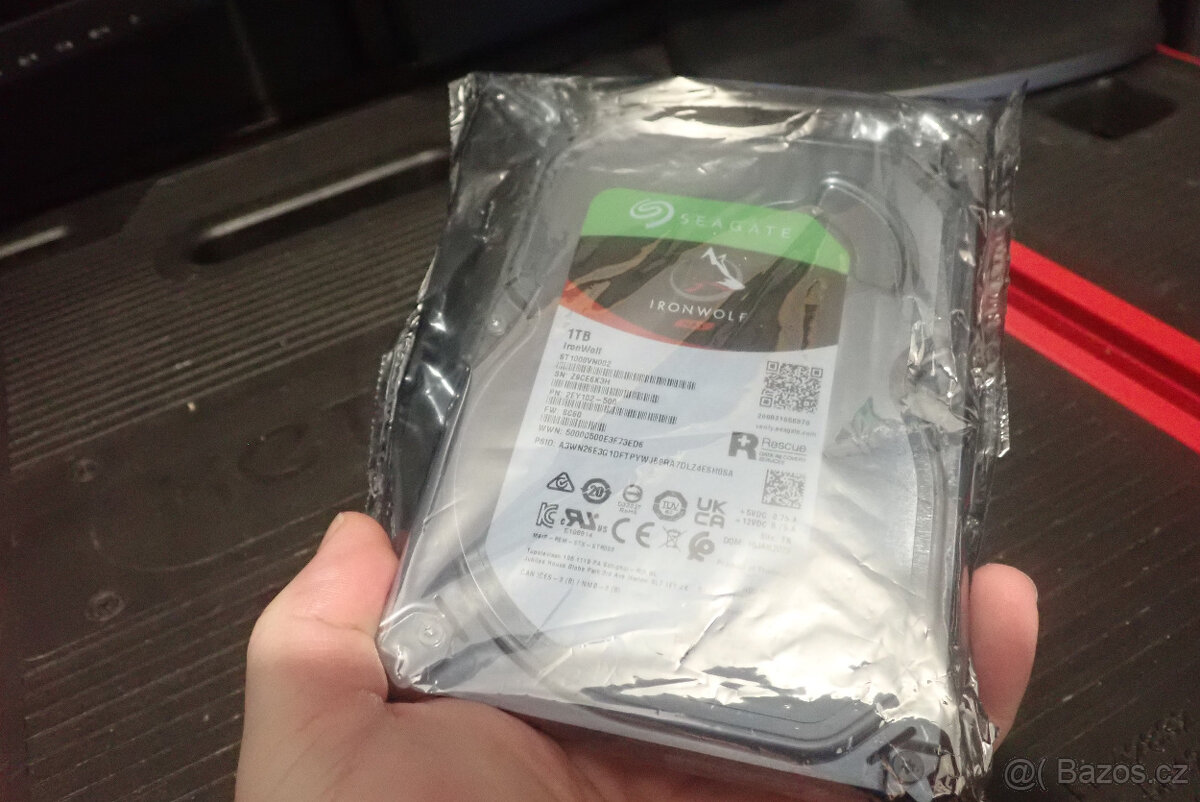 HDD SEAGATE IronWolf HDD 1TB - 2