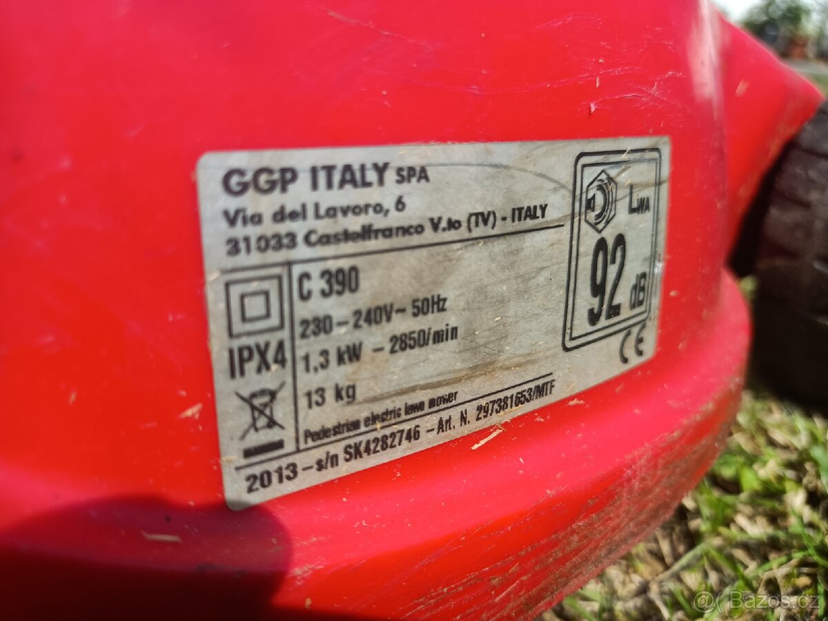 Elektrická sekačka Castelgarden - 2