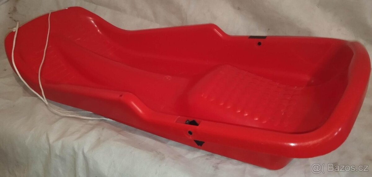 Boby Plastkon SIMPLE červená 3531CE bez brzd - 2