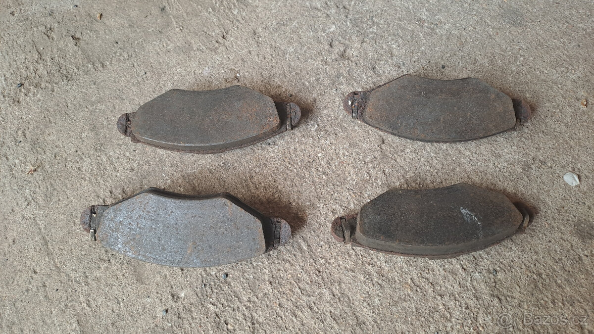 Brzdové destičky Peugeot 206 - 2