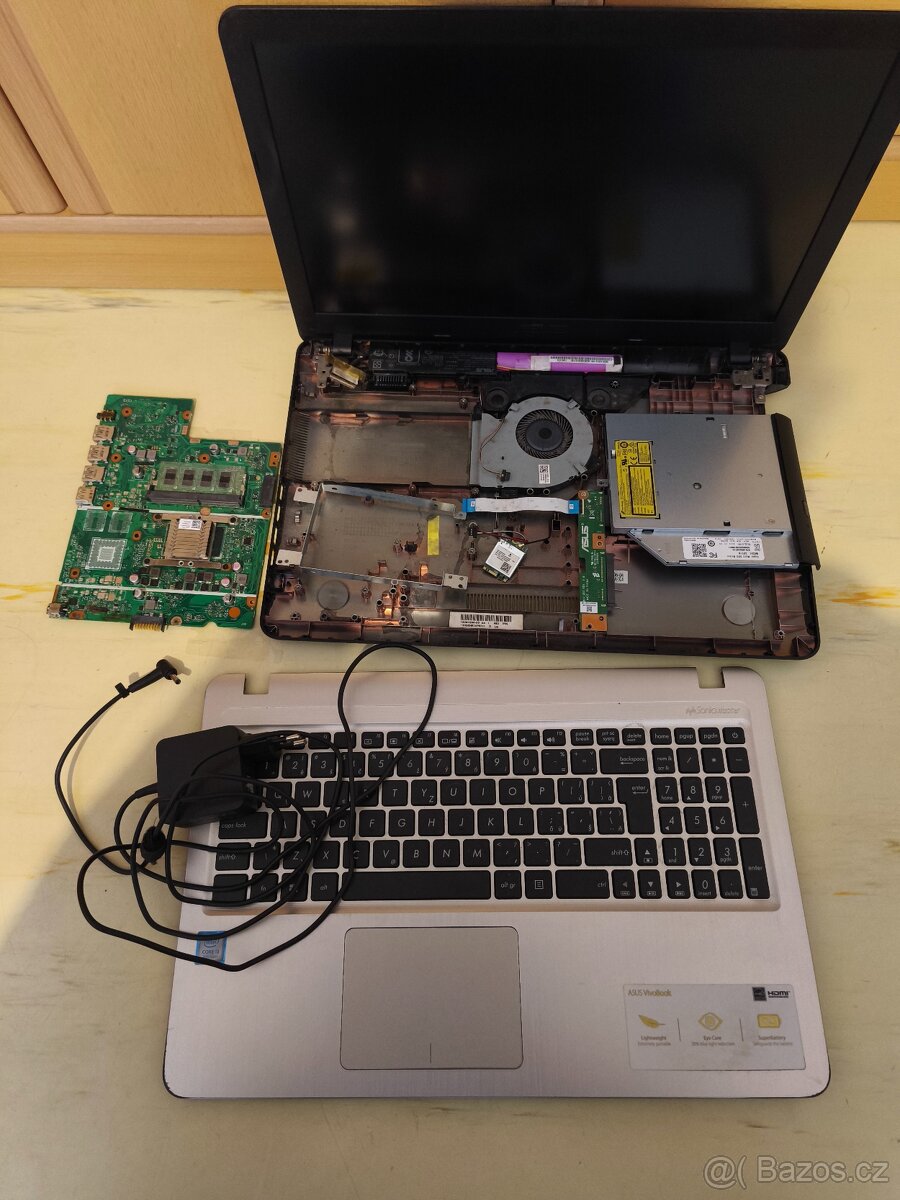 Asus vivobook X540U nefunkční na ND - 2