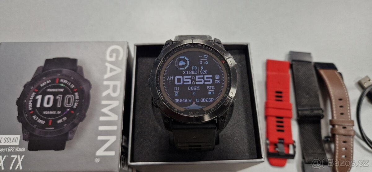 Garmin Fenix 7x Sapphire Solar - 2