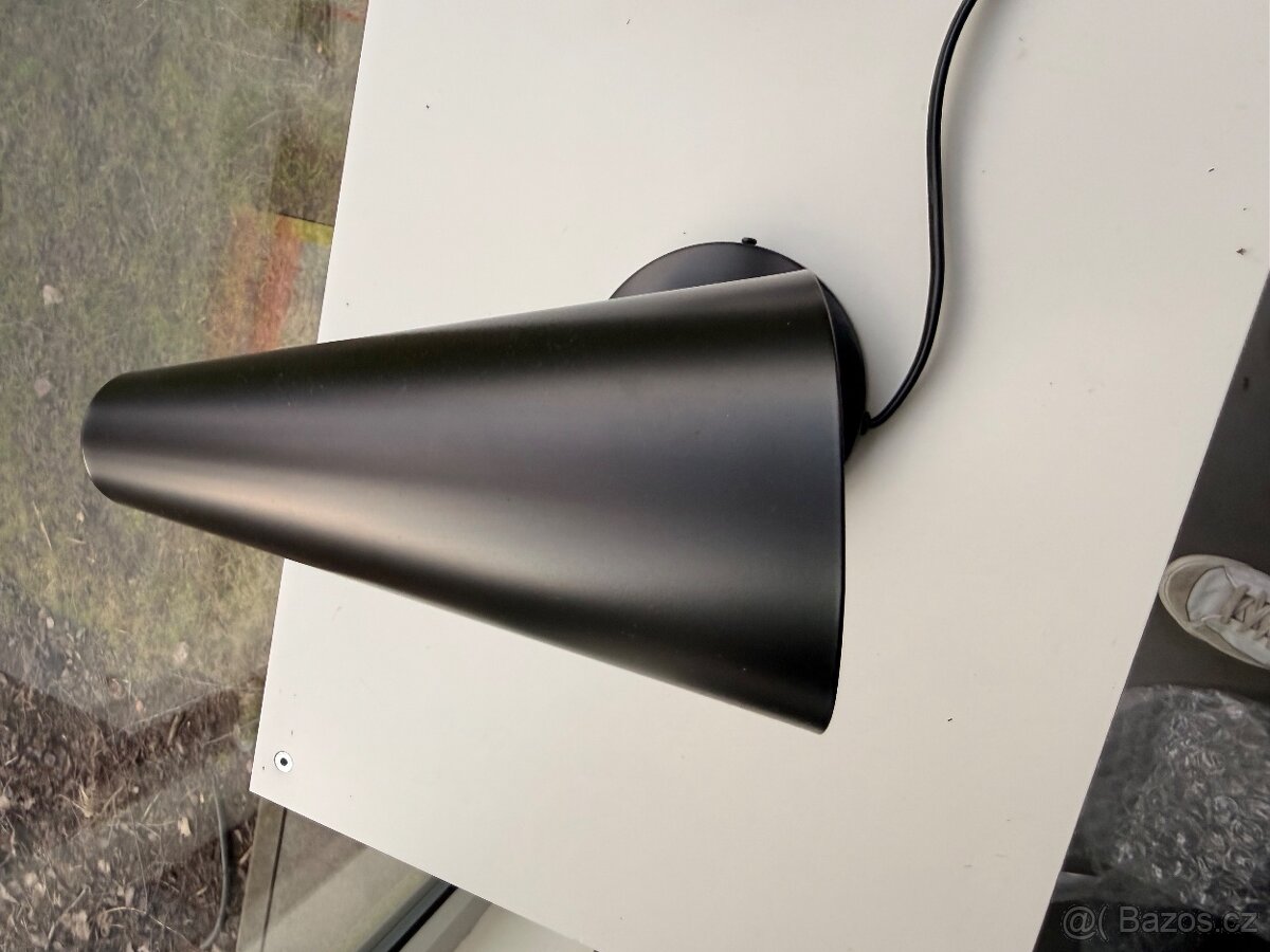 Nástěnné lampa černá - 2