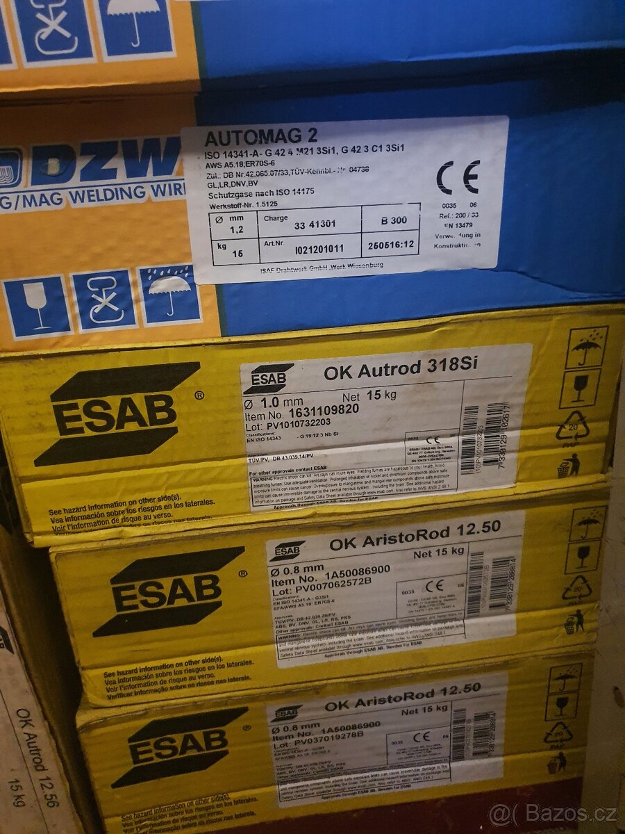 Svařovací materiál - 2