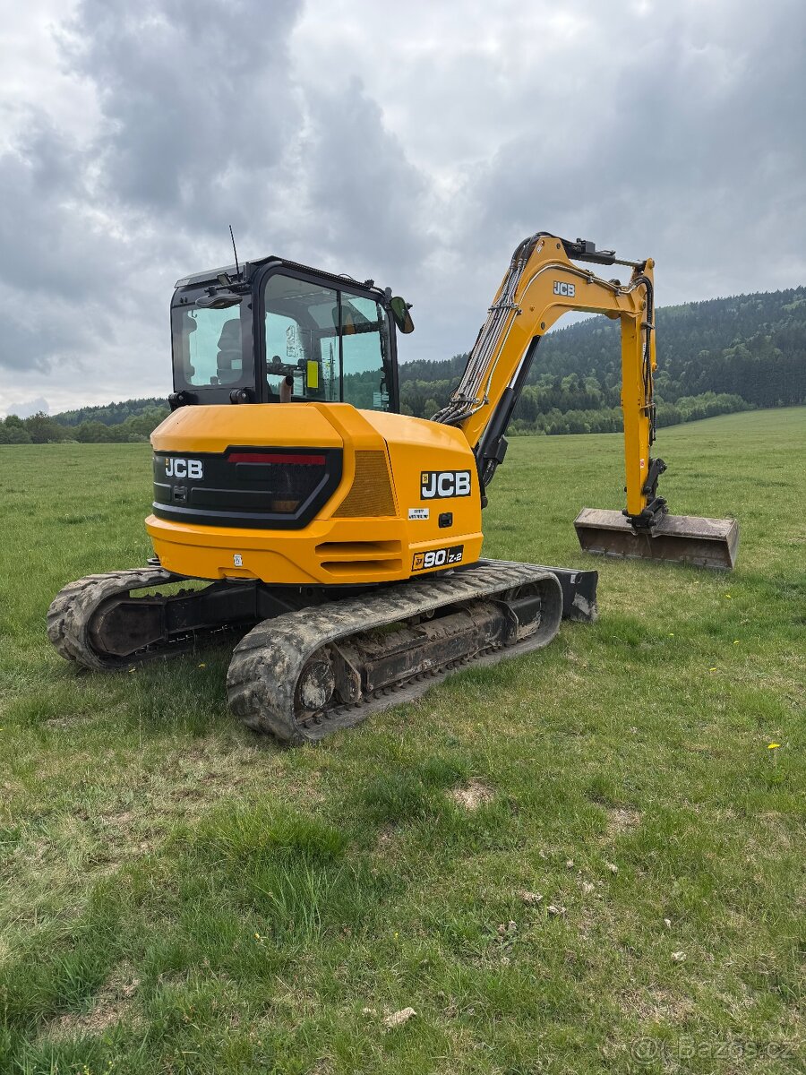 Prodám pásový bagr JCB 90Z-2 - 2