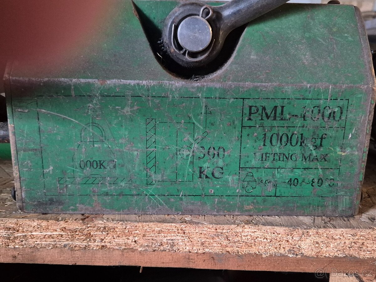 Břemenový manipulační magnet 1000 - 2