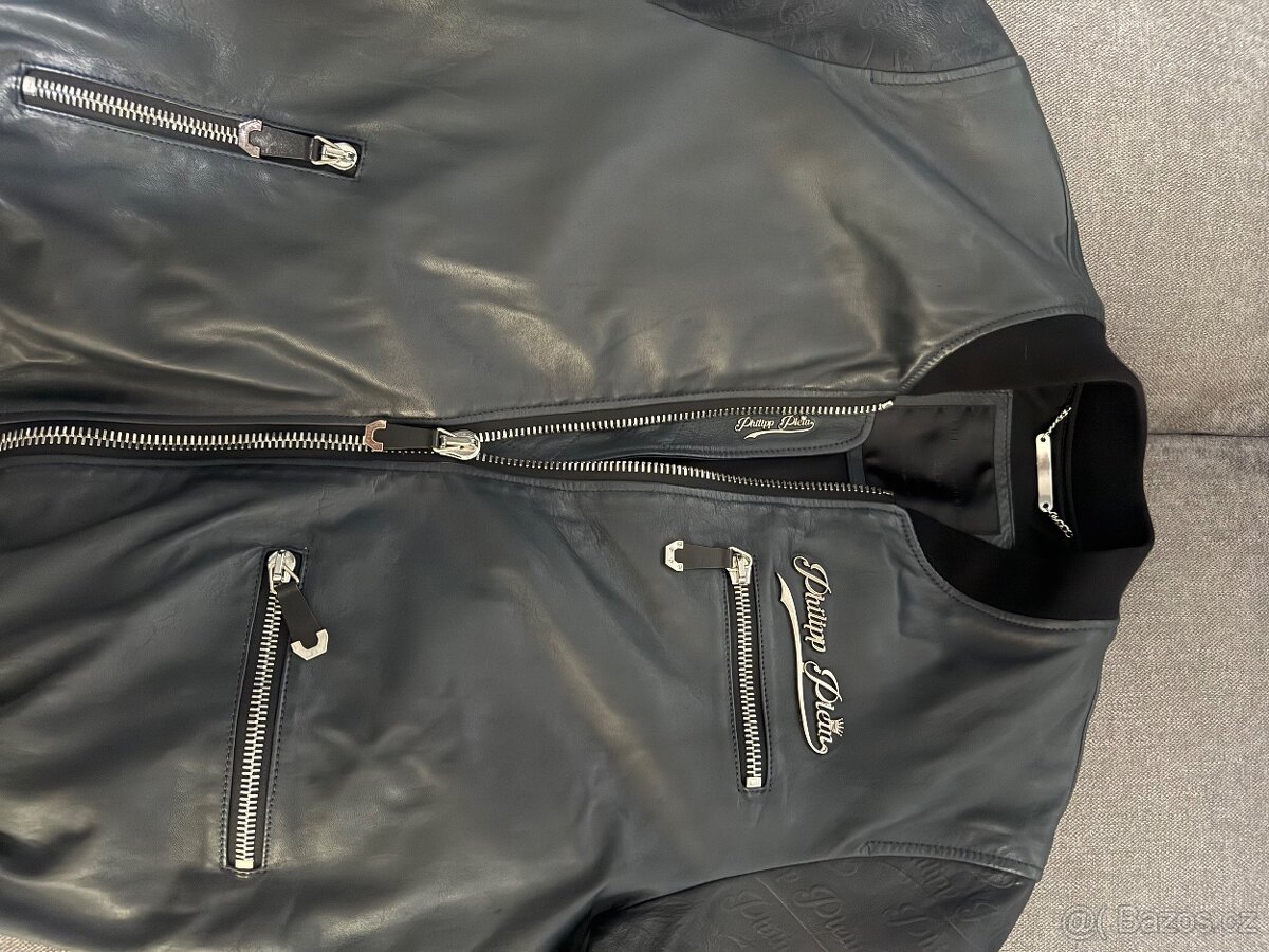 Kožená bunda Philipp Plein xxl - 2
