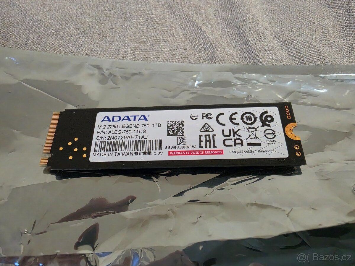 SSD ADATA Legend 750 1tb - 2