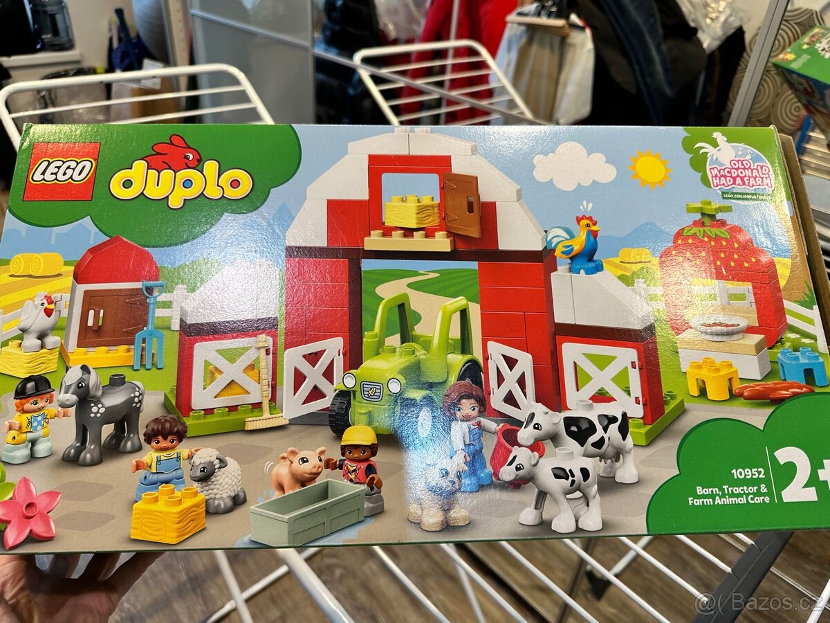 Lego Duplo 10952 Stodola, traktor a zvířátka z farmy - 2
