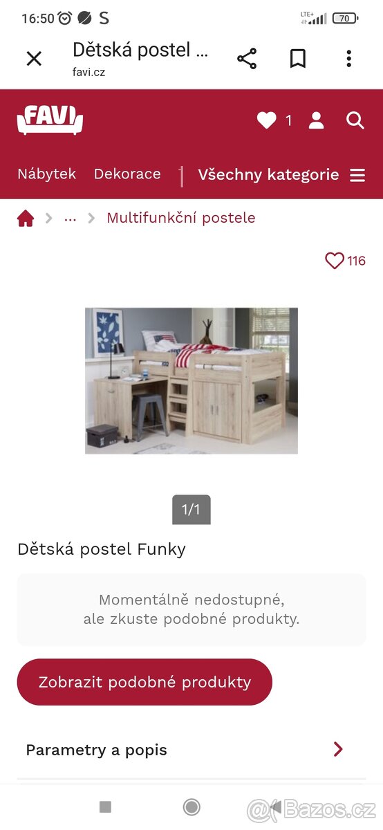 Vyvýšená postel - 2