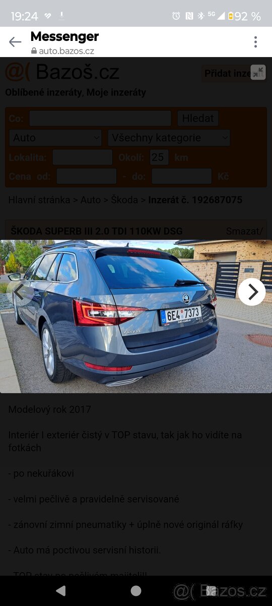 Škoda Superb 2.0 TDI 110 kW dsg - 2