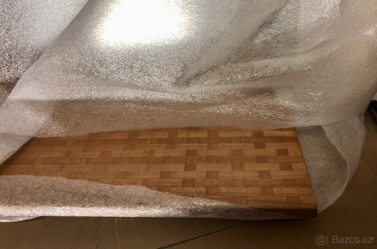 Kolo Style zrcadlo s poličkou třešeň/bílá s 72% slevou - 2