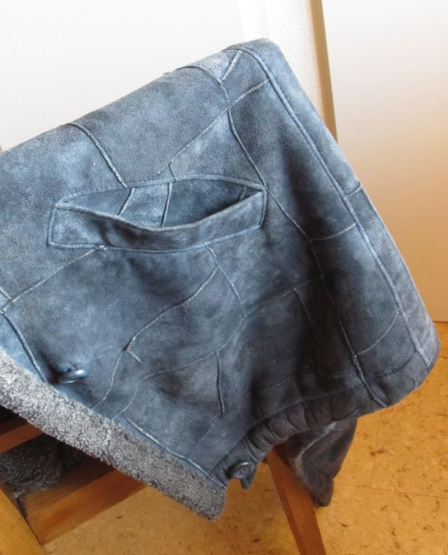 3/4 kožíšek pravý beránek - vel. 40-42 - 2