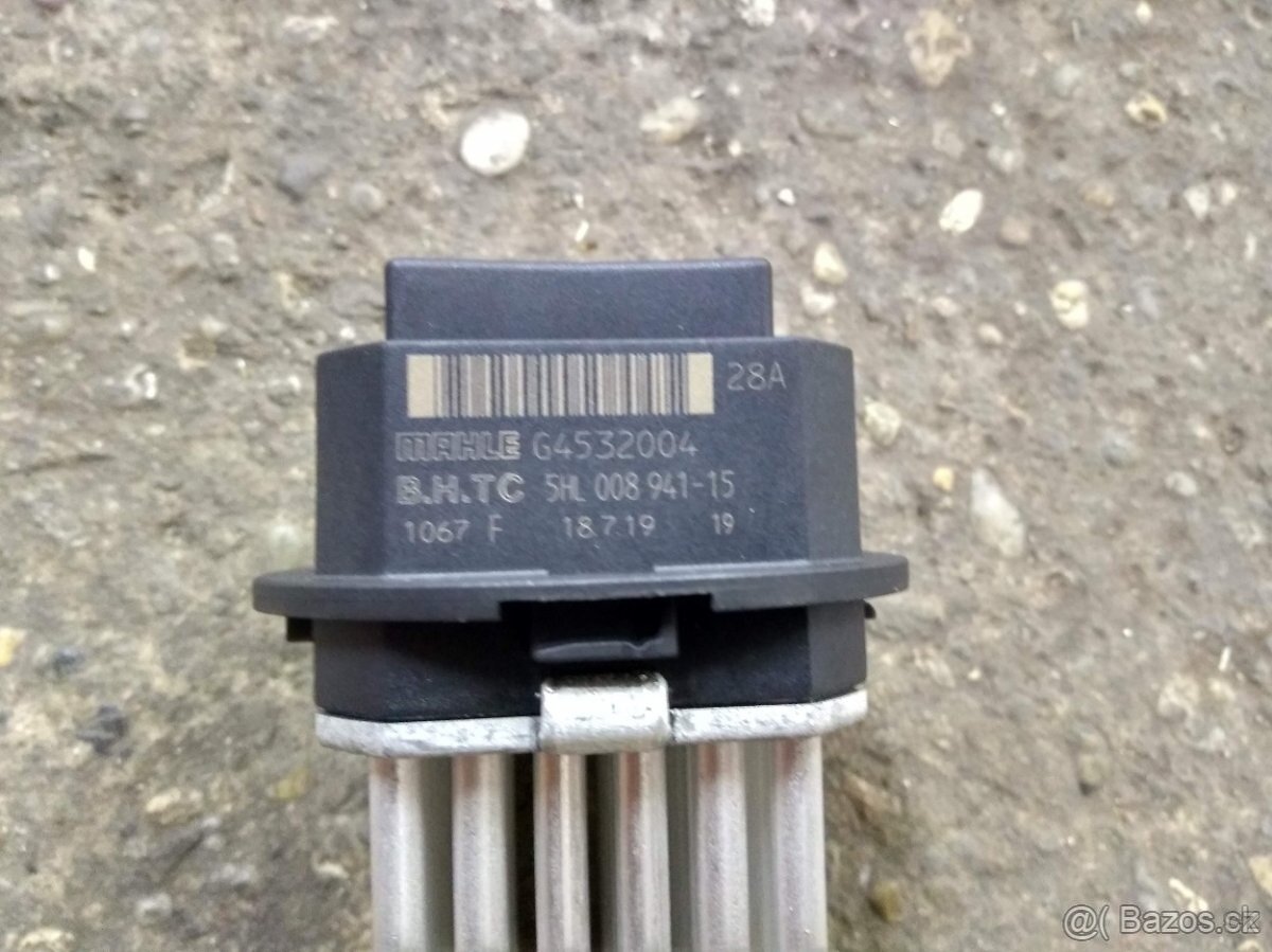 Mercedes Sprinter W906 2006 - 18 rezistor odpor ventilatora - 2