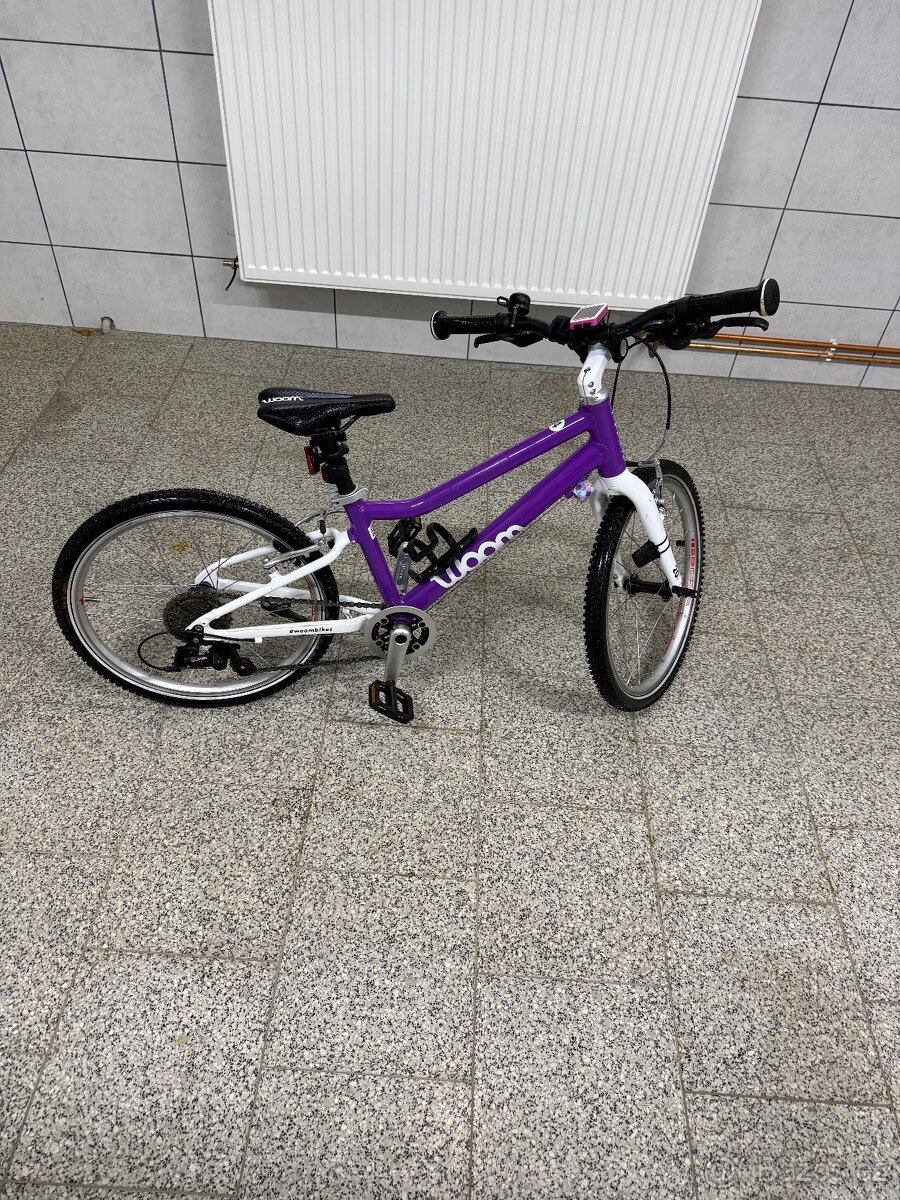 Dětské kolo Woom 4 fialová - 2
