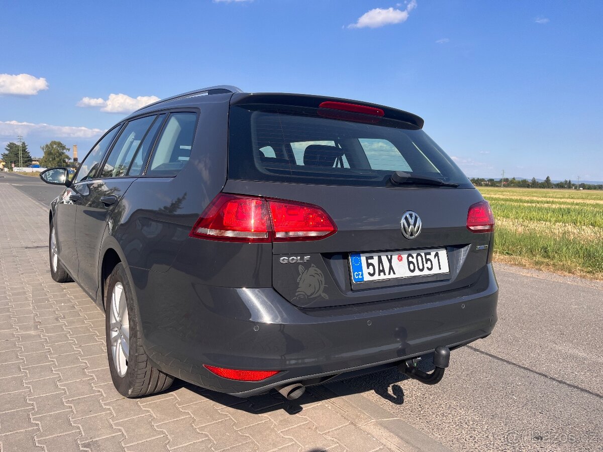 VW Golf Variant VII 1,6tdi 81kw rok 2016 spotř.5litru - 2
