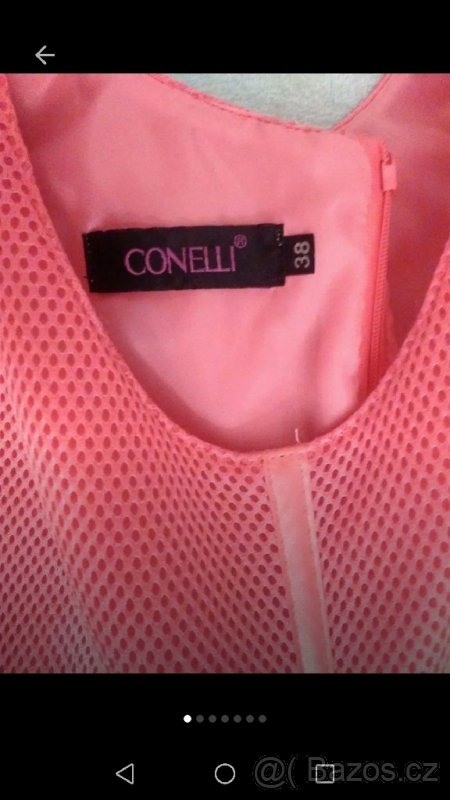 šaty vel. 38. Puvodni cena 3000 Kč teď 900 Kč. - 2