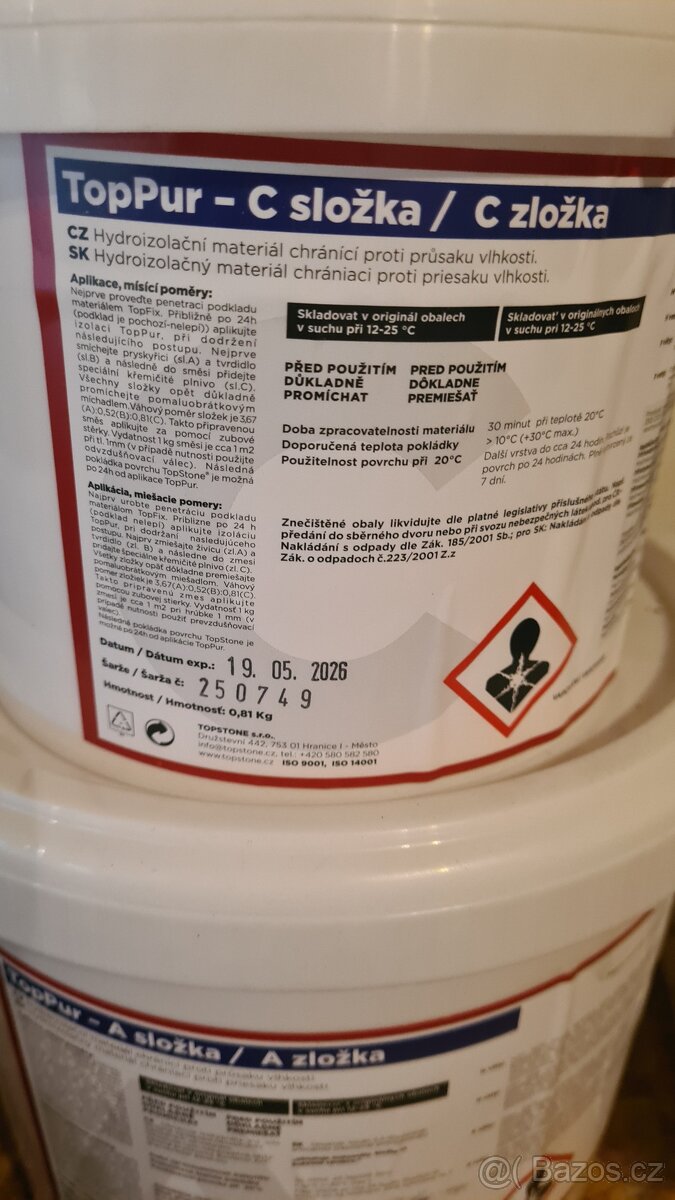 Hydroizolace TopStone TopPur 5kg - 2