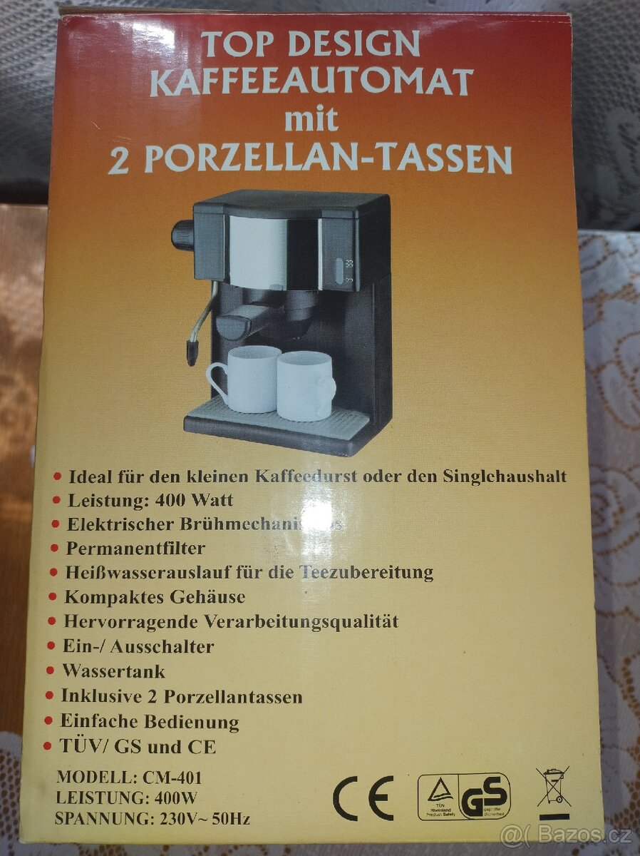 Kávovar nový - 2