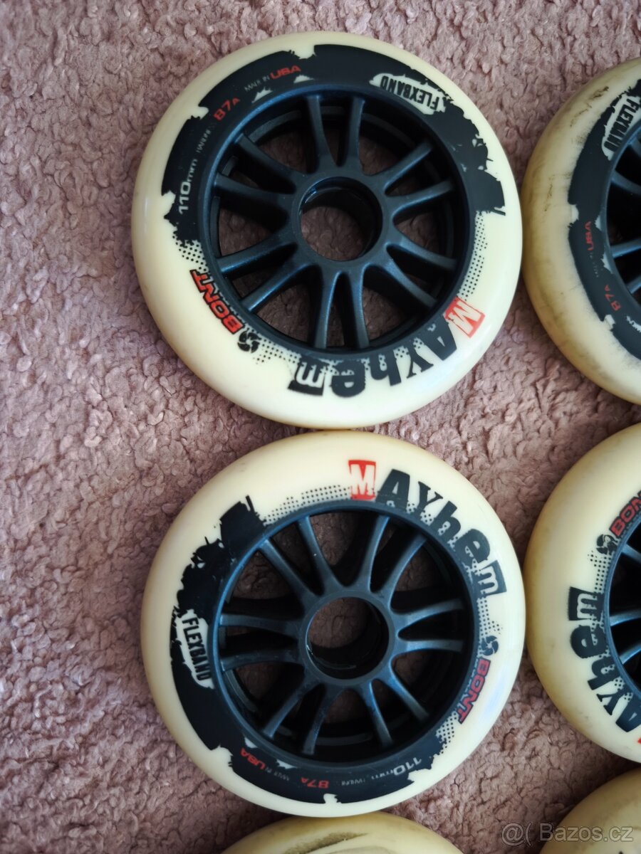 Inline kolečka Bont Mayhem 110mm/87A - 2