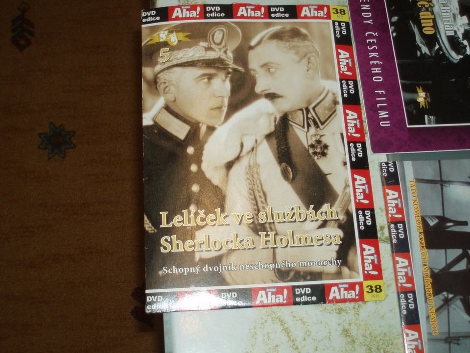 12 x originál DVD s Vlastou Burianem - viz foto-DVD Ducháček - 2