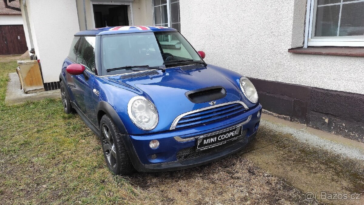 Veškeré díly Mini Cooper S R53 125kw r.v. 2005 facelift - 2