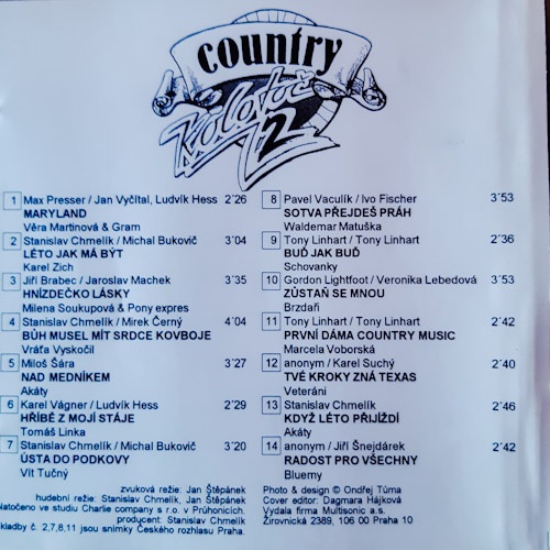 Country muzika (více CD) - 2