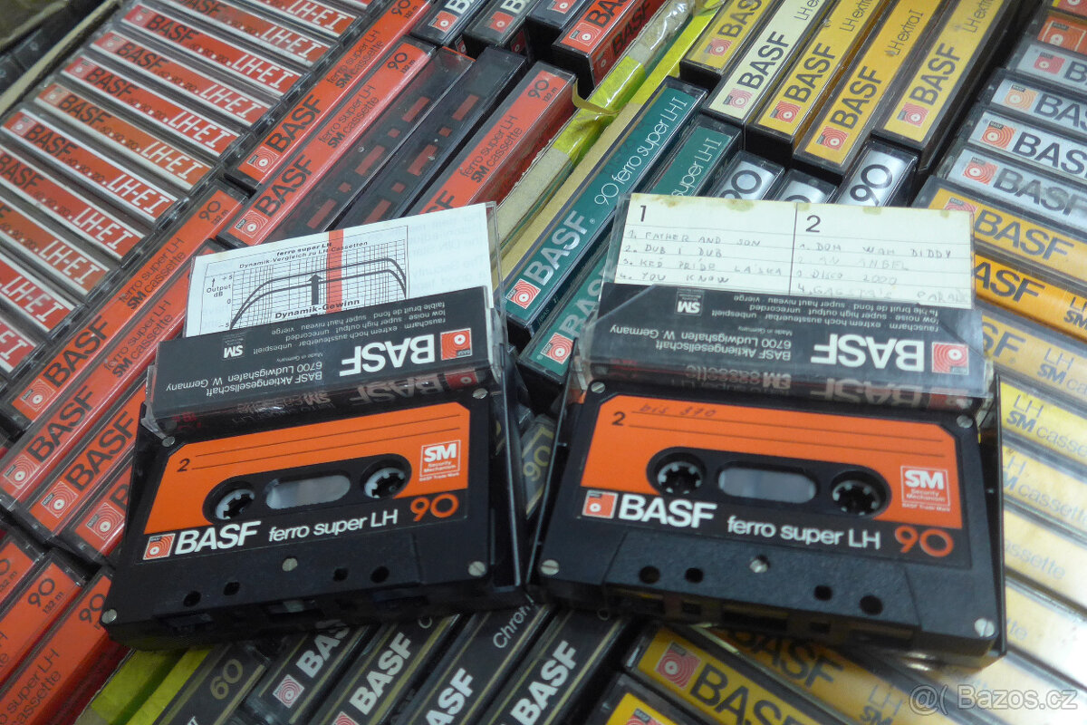 AudioKazety BASF BASF BASF.... 48ks MC - 2