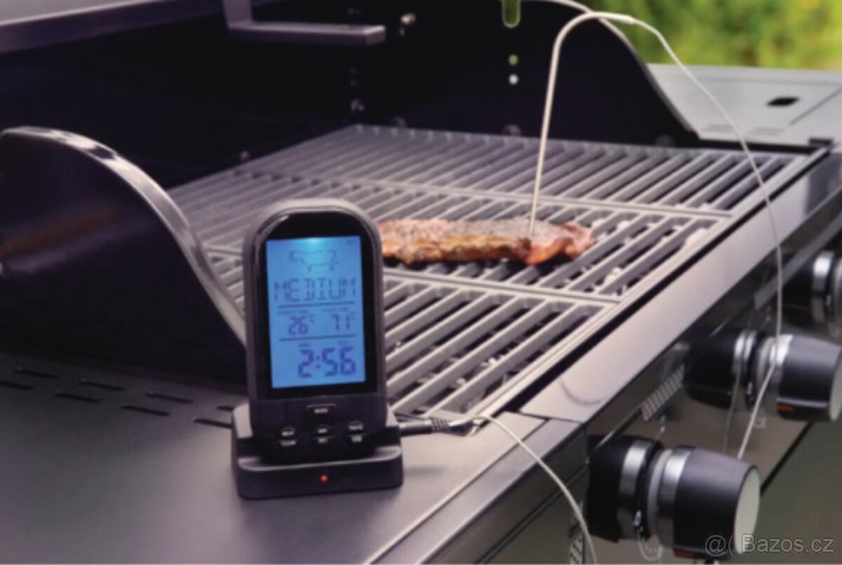 Grilovací teploměr se sondou TENNEKER - 2