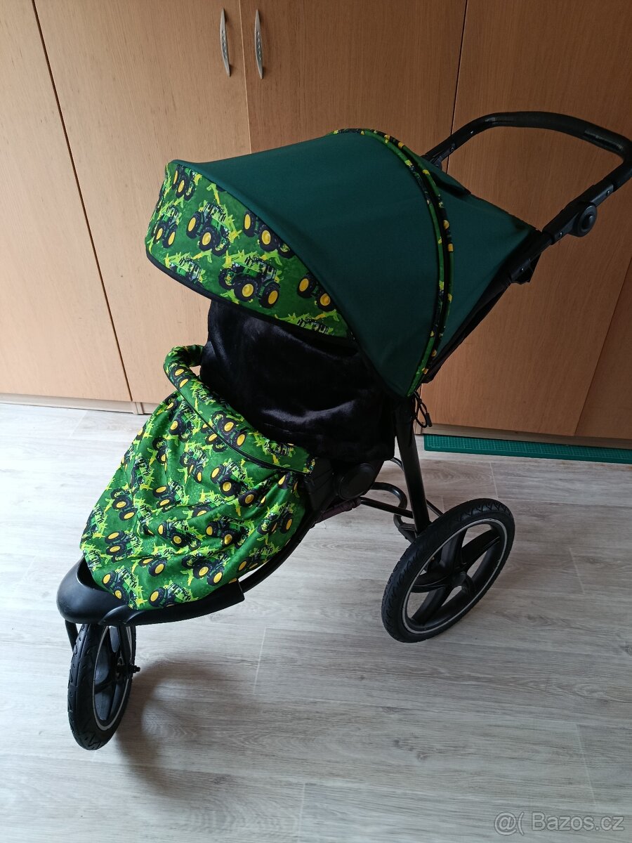 Nepadací deka na kočárek, nová - 2