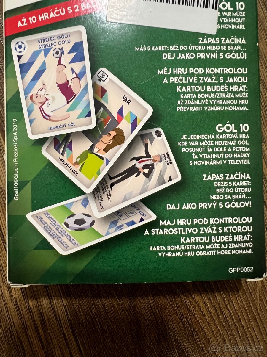 Karetní hra GÓL - 2