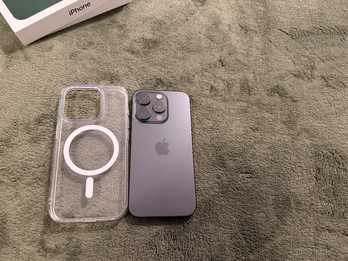 iPhone 15 pro 128 Cerna - 2