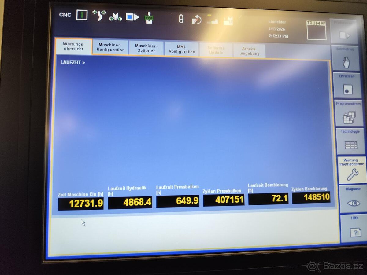 Nůžky - tabulové CO 3006 - 2