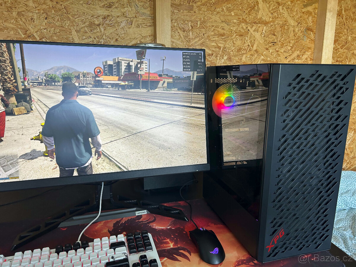 Herní PC - Ryzen 3 3100, RX 580 - 2