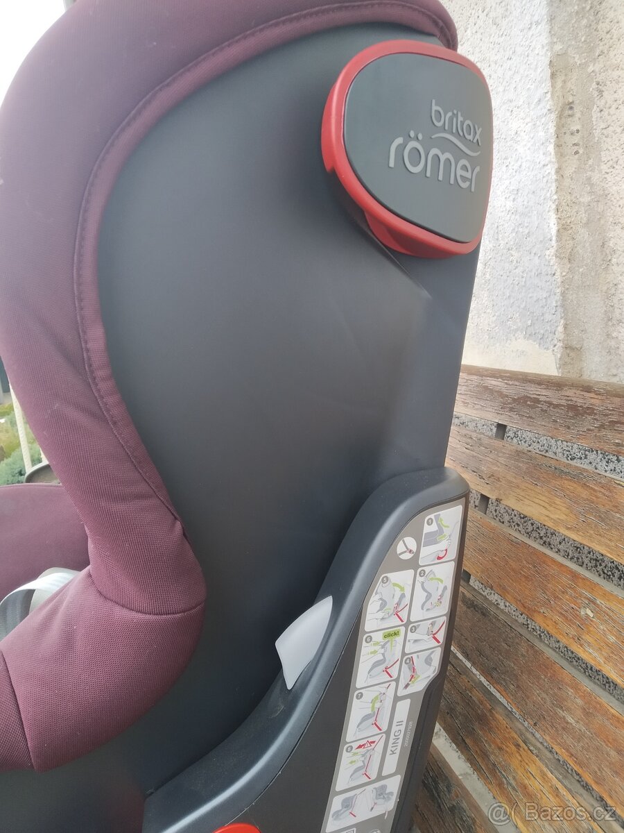 Römer KING Burgundy red - 2