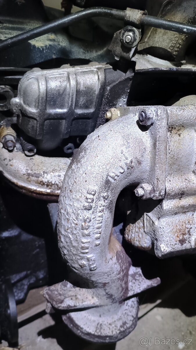 Motor a turbodmychadlo transporter T3 - 2