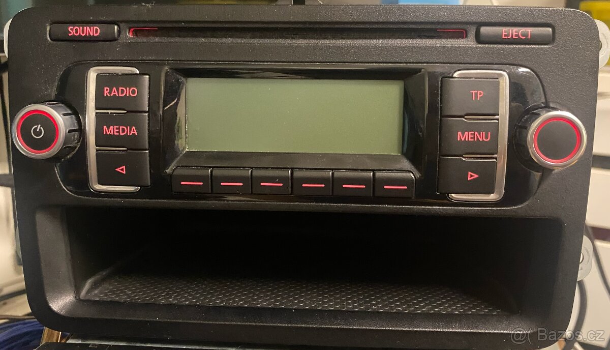 Volkswagen RCD 210 mp3 originál - 2