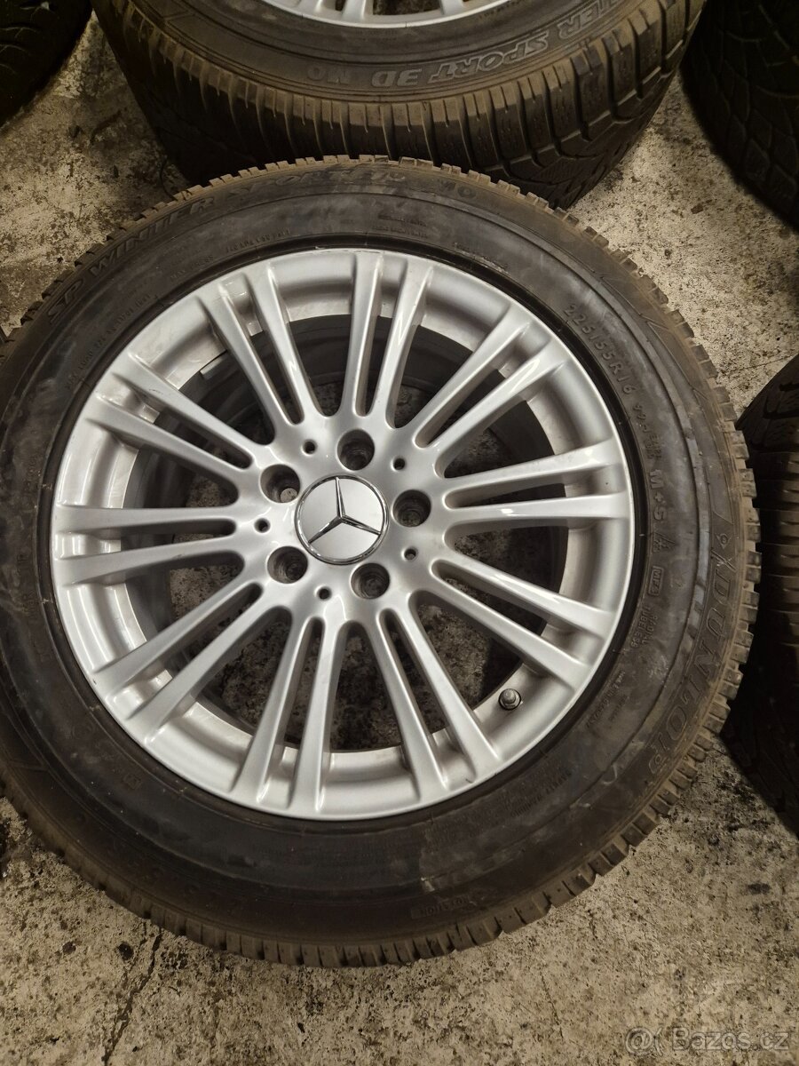 Orig.alu  kola Mercedes 5x112R16 Et-45,5 - 2