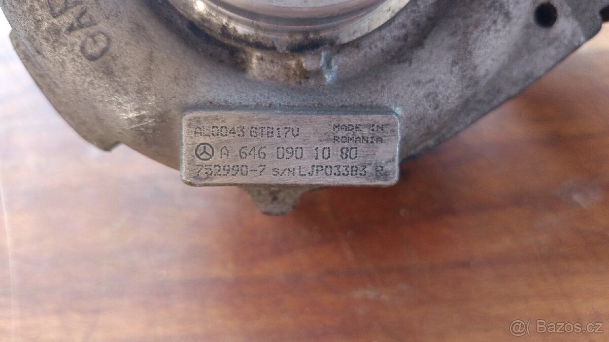 Turbo Mercedes Benz W204 A 646 090. - 2